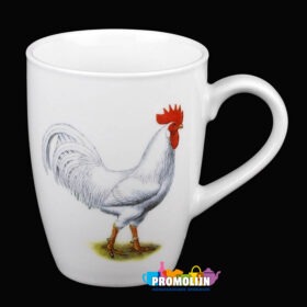 Beker Haan Wit