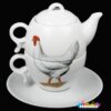 Theepot Wit HenWL