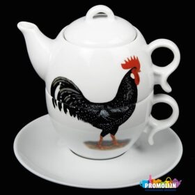Theepot Haan en Hen Zwart